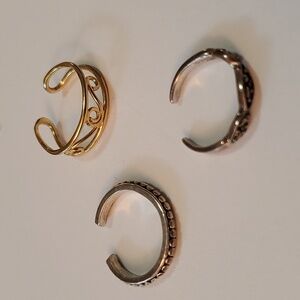 Toe Rings - Bundle of 3